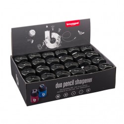 Puntenslijper Bruynzeel Teens display à 24 stuks assorti