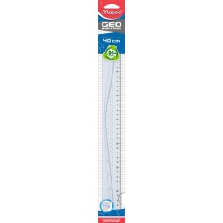 Liniaal Maped Geometric 40cm transparant