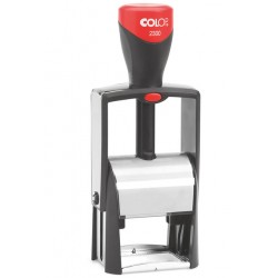 Tekststempel Colop Heavy Duty 2300 Classic Line personaliseerbaar rood