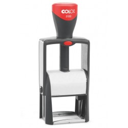Tekststempel Colop Heavy Duty 2100 Classic Line personaliseerbaar rood