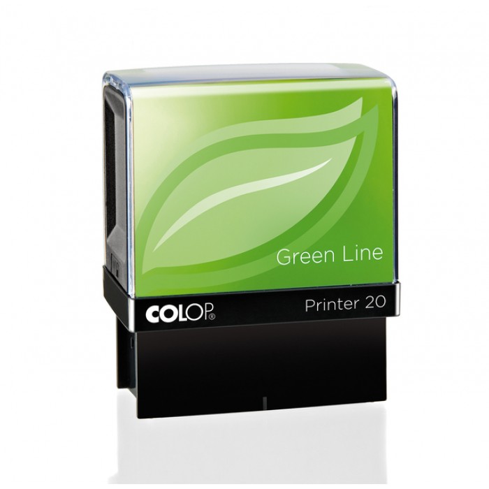 Tekststempel Colop Printer 20 Green Line personaliseerbaar groen