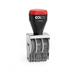 Datumstempel Colop 04000 band Nederlands rood