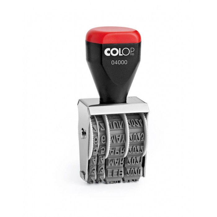 Datumstempel Colop 04000 band Nederlands rood
