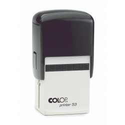 Tekststempel Colop Printer 53 port betaald zwart