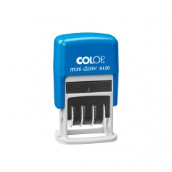 Datumstempel Colop Printer Mini S 120 Nederlands blauw