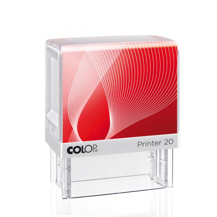 Tekststempel Colop Printer 20 personaliseerbaar rood