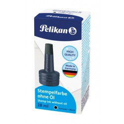 Stempelinkt Pelikan flacon 28ml zwart