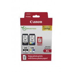 Inktcartridge Canon PG-545XL +  CL-546XL zwart + kleur