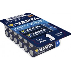 Batterij Varta Longlife Power big box 12xAA