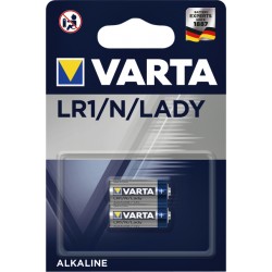 Batterij Varta LR1/N/Lady alkaline blister à 2stuk