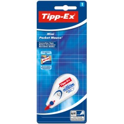 Correctieroller Tipp-ex mini pocket mouse 5mmx6m blister à 1 stuk
