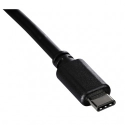 Kabel Hama USB C-C 2.0 0.75 meter zwart