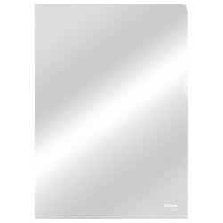Insteekmap L-model Esselte standaard copy safe 0.11mm PP A4 glashelder 100 stuks