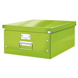 Opbergbox Leitz WOW Click & Store 369x200x482mm groen
