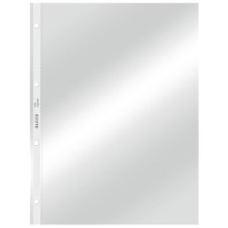 Showtas Leitz Premium standaard copy safe 0.09mm 4-gaats PVC A4 glashelder 100 stuks