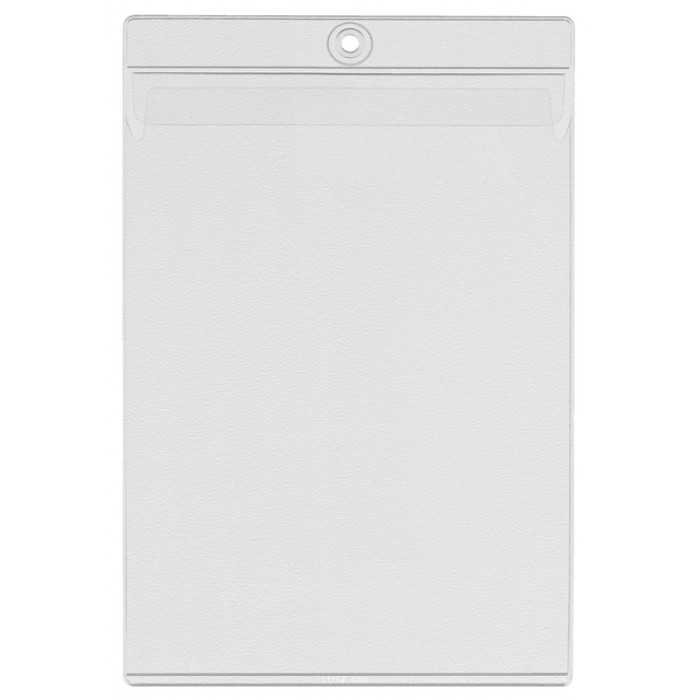 Insteekmap U-model Leitz Premium met ophangoog 0.20mm PVC A5 transparant 50 stuks