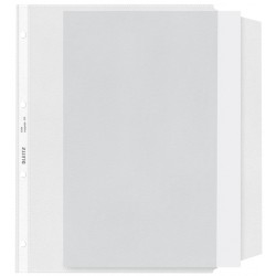 Showtas Leitz Premium met klep copy safe 0.13mm PP A4 transparant 50 stuks