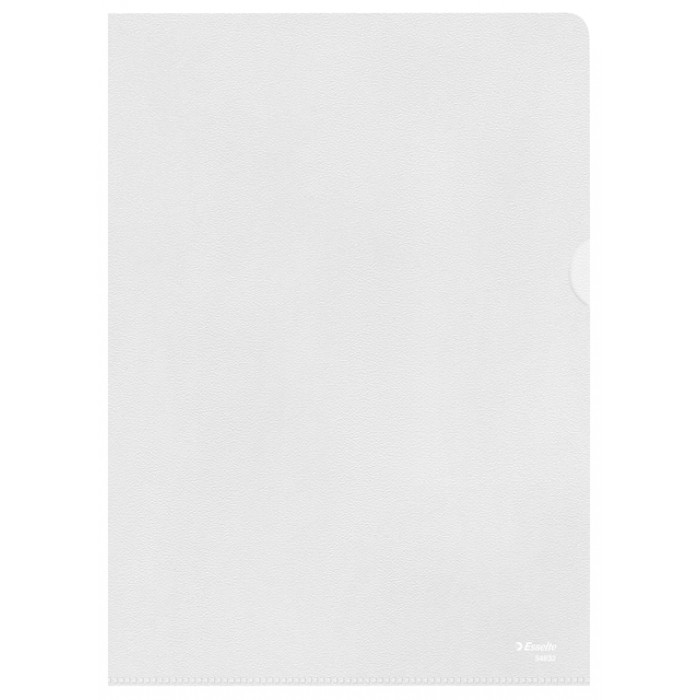 Insteekmap L-model Esselte standaard copy safe PP A4 transparant 100 stuks