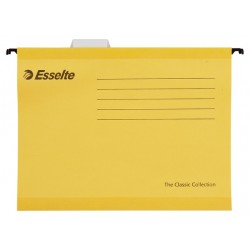 Hangmap Esselte Classic A4 V-bodem 345x240mm geel