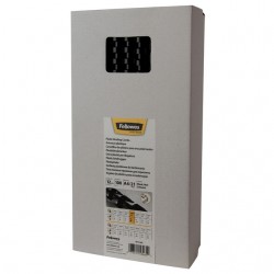Bindrug Fellowes 12mm 21rings A4 zwart 100 stuks