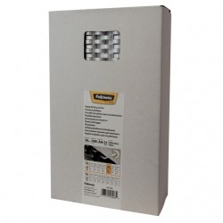 Bindrug Fellowes 14mm 21rings A4 wit 100 stuks