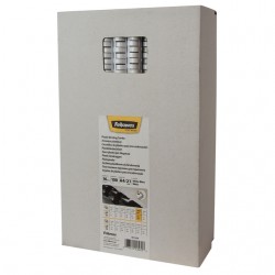 Bindrug Fellowes 16mm 21rings A4 wit 100 stuks