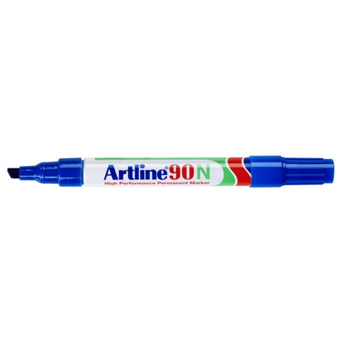 Viltstift Artline 90 schuin 2-5mm blauw