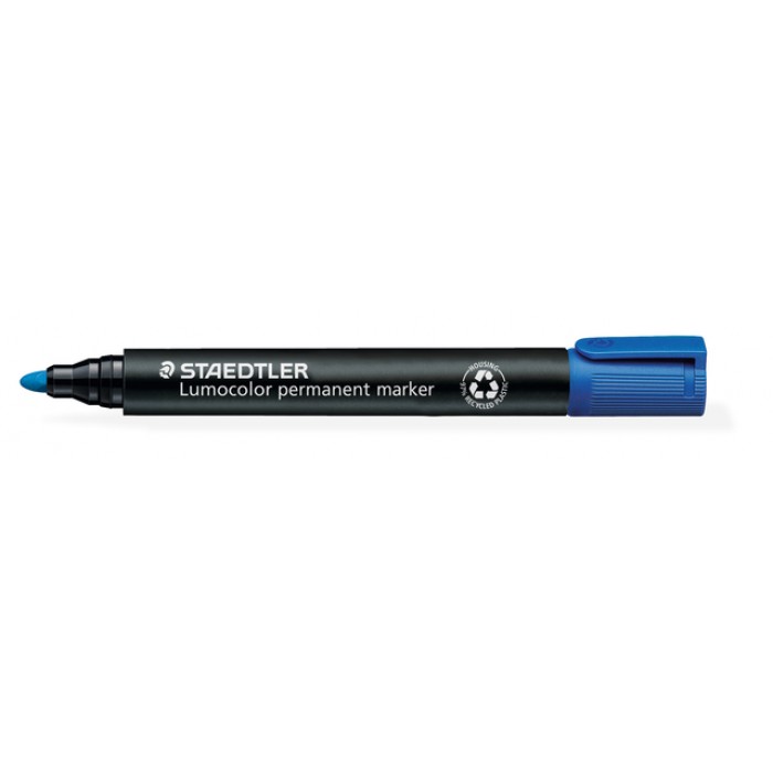 Viltstift Staedtler 352 rond blauw blauw