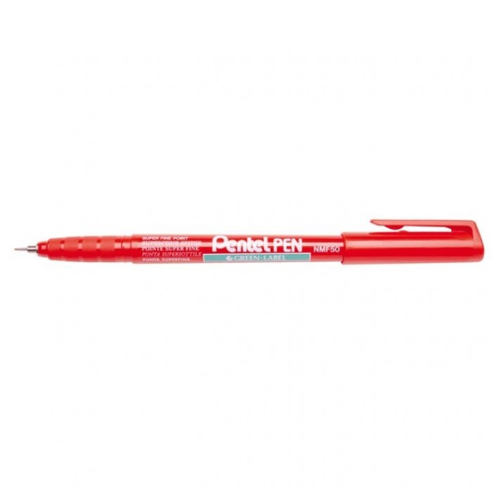 Fineliner Pentel NMF50 fijn rood