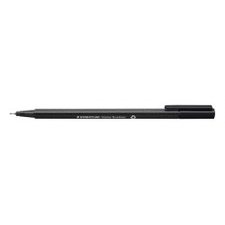 Fineliner Staedtler Triplus 334 zwart 0.3mm