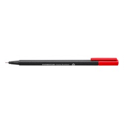 Fineliner Staedtler Triplus 334 rood 0.3mm