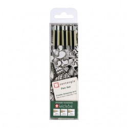 Fineliner Sakura Zentangle tool set 3delig