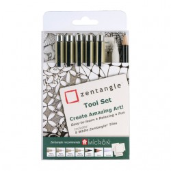 Fineliner Sakura Zentangle tool set 12delig