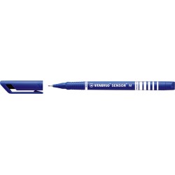 Fineliner STABILO Sensor 187/41 medium blauw