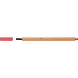 Fineliner STABILO point 88/040 fijn neon rood