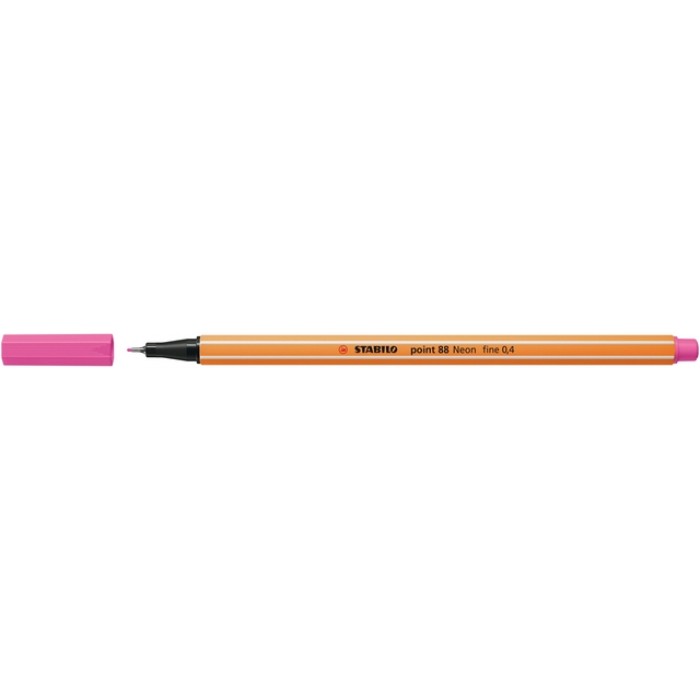 Fineliner STABILO point 88/056 fijn neon roze