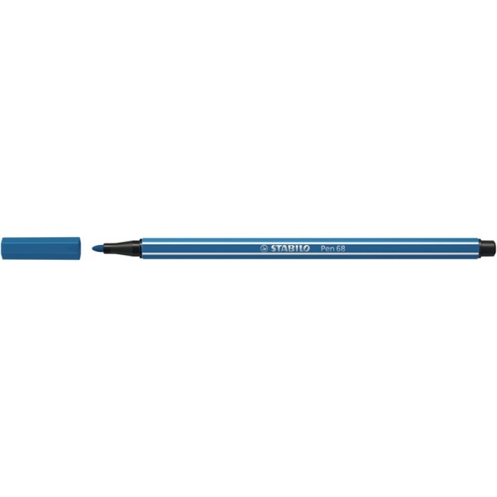 Viltstift STABILO Pen 68/41 medium ultramarijn blauw
