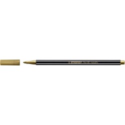 Viltstift STABILO Pen 68/810 medium metallic goud