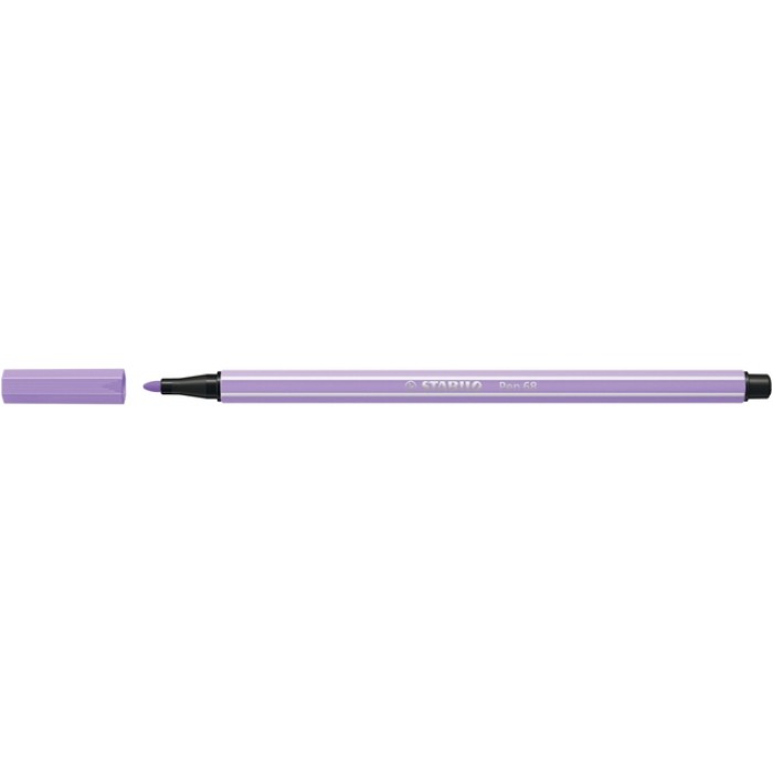 Viltstift STABILO Pen 68/59 medium licht lila