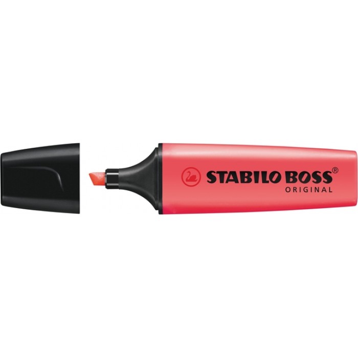 Markeerstift STABILO BOSS Original 70/40 rood