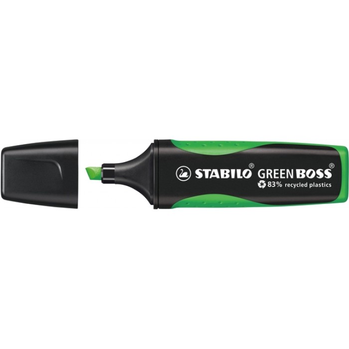 Markeerstift STABILO GREEN BOSS 6070/33 groen