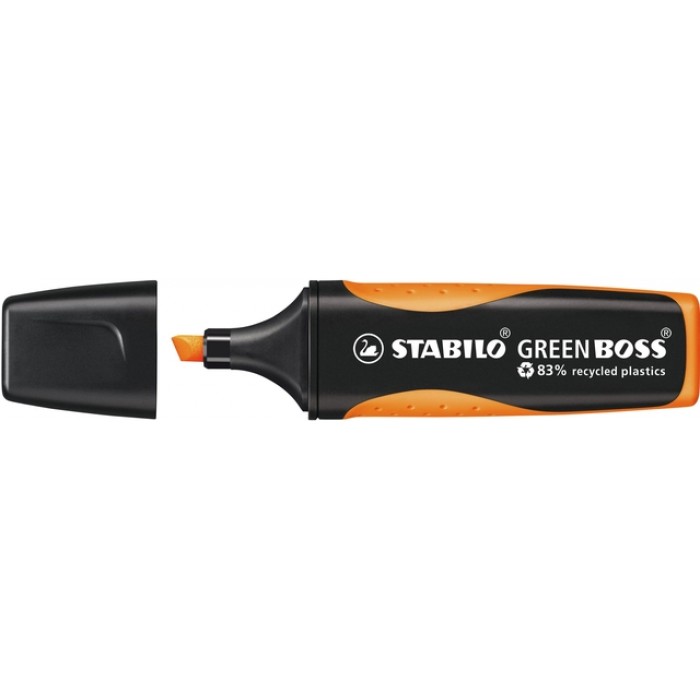 Markeerstift STABILO GREEN BOSS 6070/54 oranje