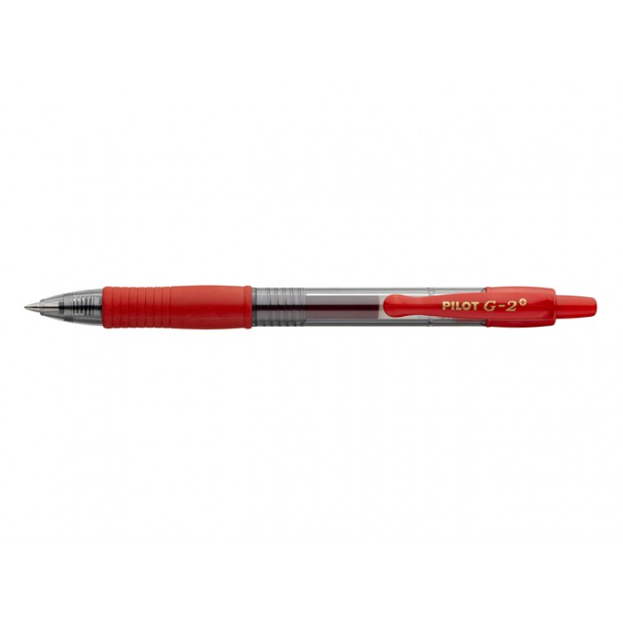 Gelschrijver PILOT G-2 + medium rood