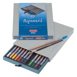 Aquarelpotlood Bruynzeel Design set à 12 stuks assorti