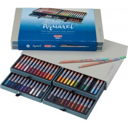 Aquarelpotlood Bruynzeel Design set à 48 stuks assorti