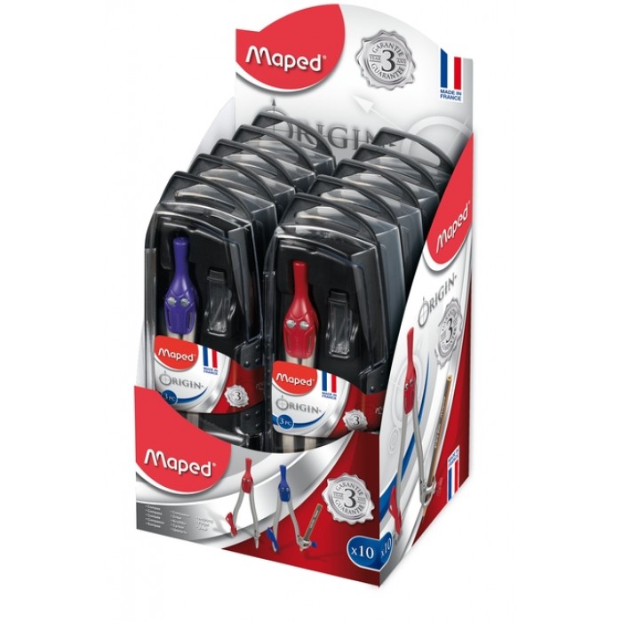 Passer Maped Origin 3delig display á 10 stuks assorti
