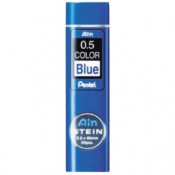 Potloodstift Pentel 0.5mm blauw per koker