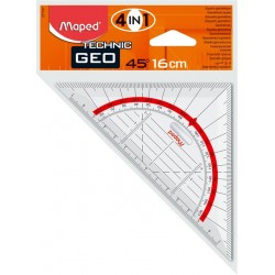 Geodriehoek Maped Geometric 16cm