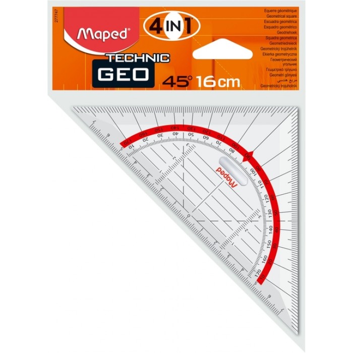 Geodriehoek Maped Geometric 16cm
