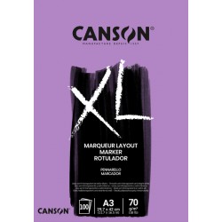 Tekenblok Canson XL Marker A3 70gram 100 vel